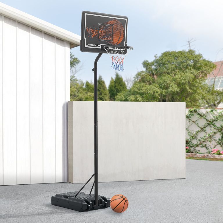 Basketbalový koš s nastavitelnou výškou 255 - 305 cm