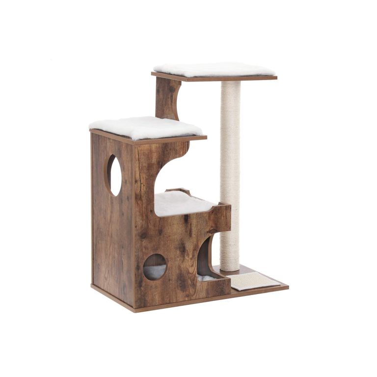 Kočičí strom s domečkem a škrabadlem