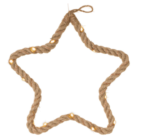 Vánoční dekorace hvězda
