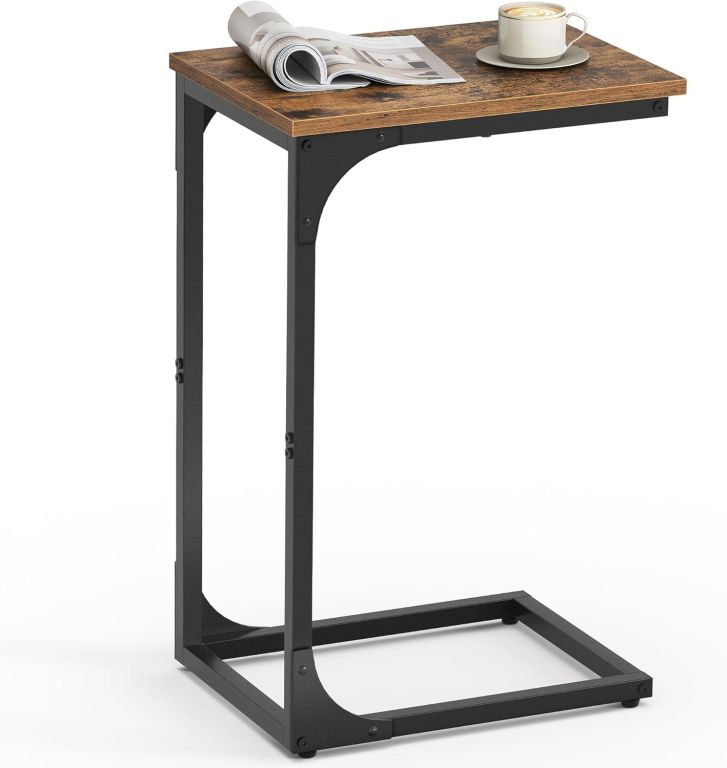 Odkládací stolek ve tvaru C