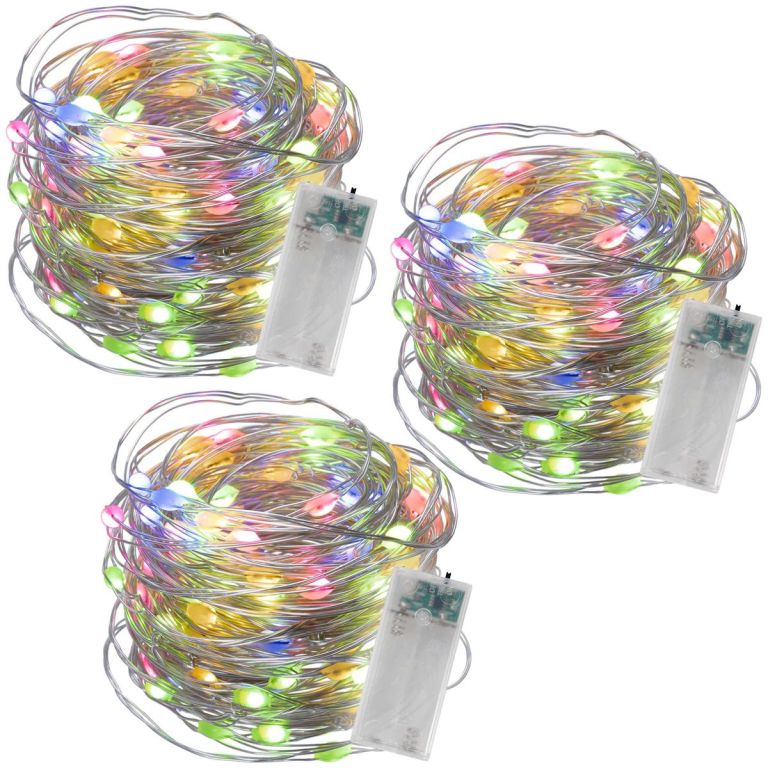 LED světelný řetěz 3x40 LED