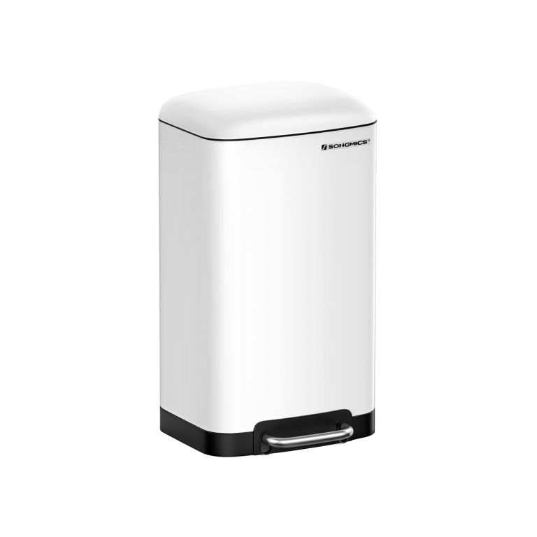 Kuchyňský odpadkový koš 30 l bílý