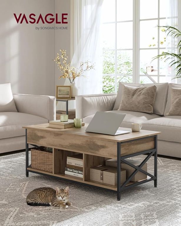 Konferenční stolek s výškově nastavitelnou deskou Vasagle