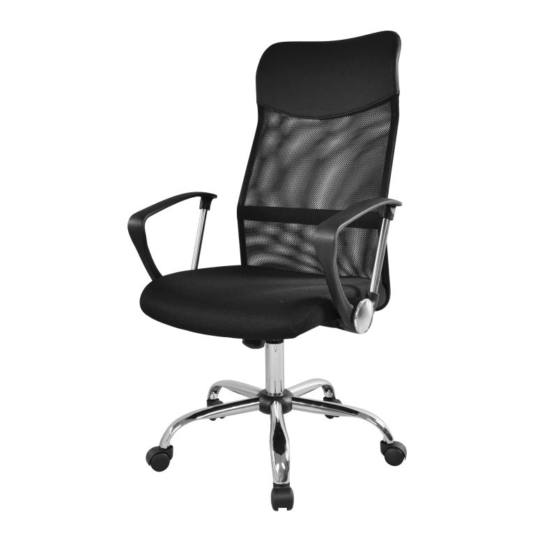 Síťovaná kancelářská židle s uzamykatelným naklápěcím mechanismem