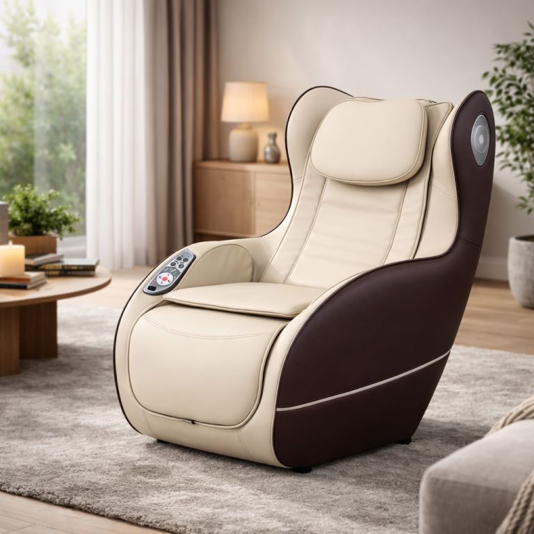 Masážní křeslo MAXXUS MX 7.1 hnědé/champagne MAXXUS®