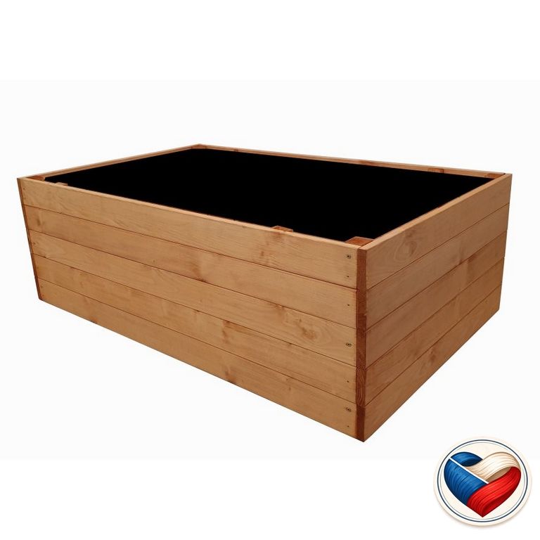 Vyvýšený záhon COMFORT 125×78×41 cm