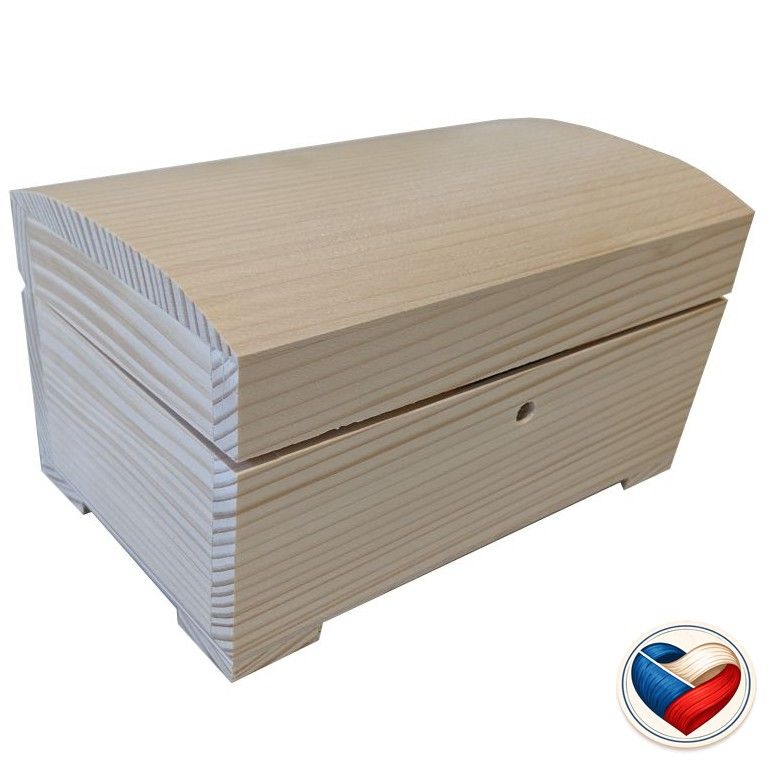 Uzamykatelná truhlička dřevěná 20×11×12