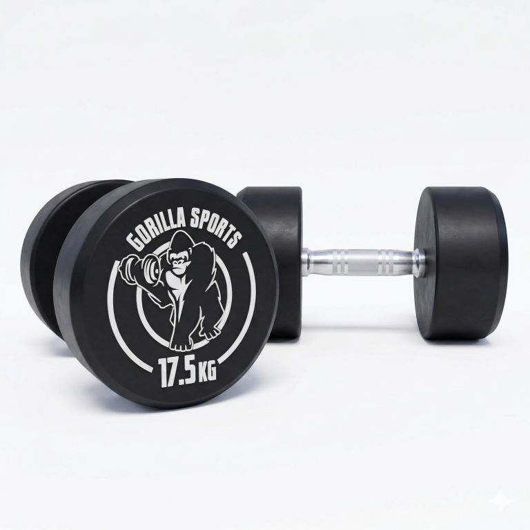 Gorilla Sports Jednoruční činky 2 x 17