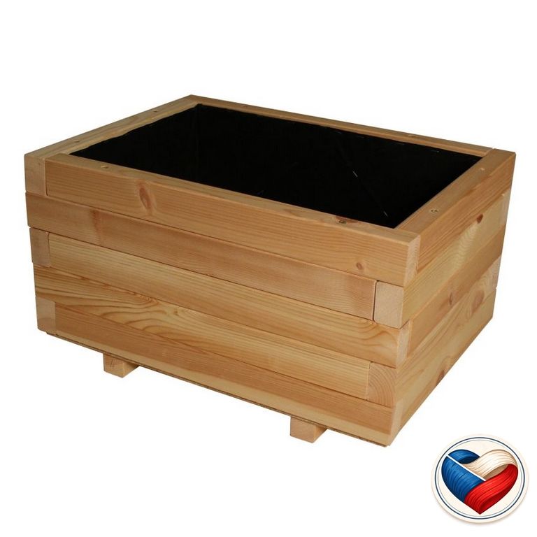 Tradgard Dřevěný květináč Grande Flor - 62 x 46 x 35 cm Tonap