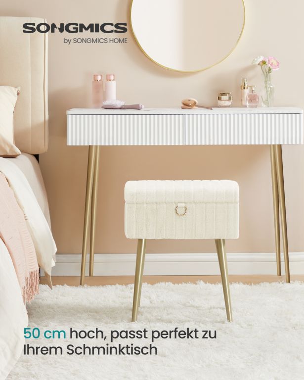 Taburet s úložným prostorem