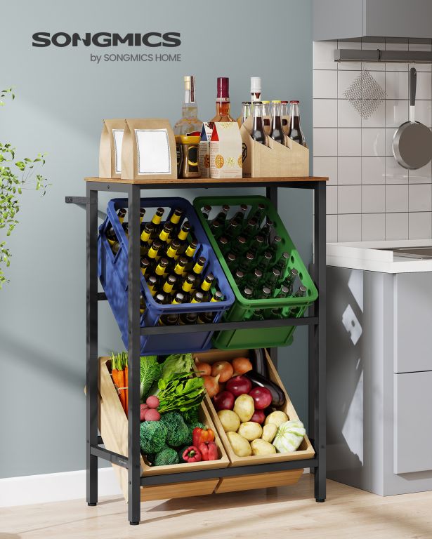 Regál na přepravky