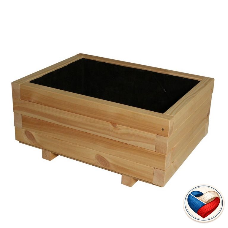 Flor Dřevěný květináč - 62 x 46 x 29 cm TP71662 Tonap