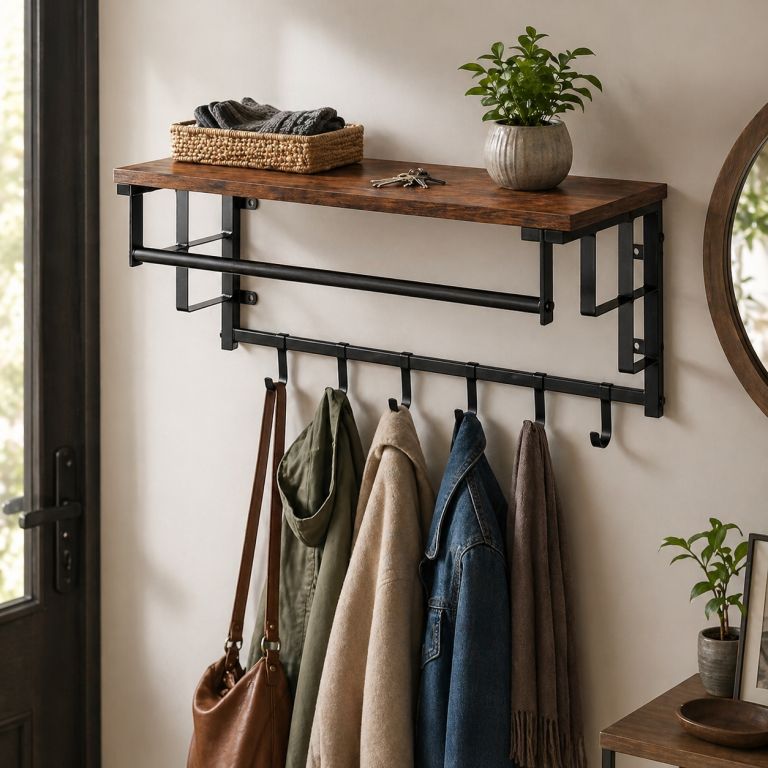 Miadomodo 74209 Nástěnný věšák Vintage