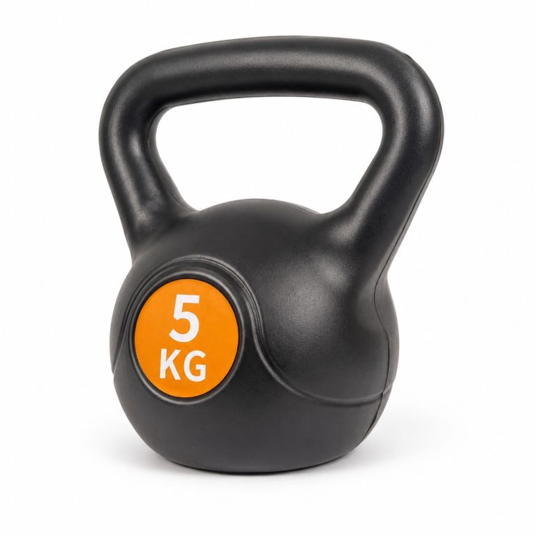 Kettlebell 5 kg plastový FD