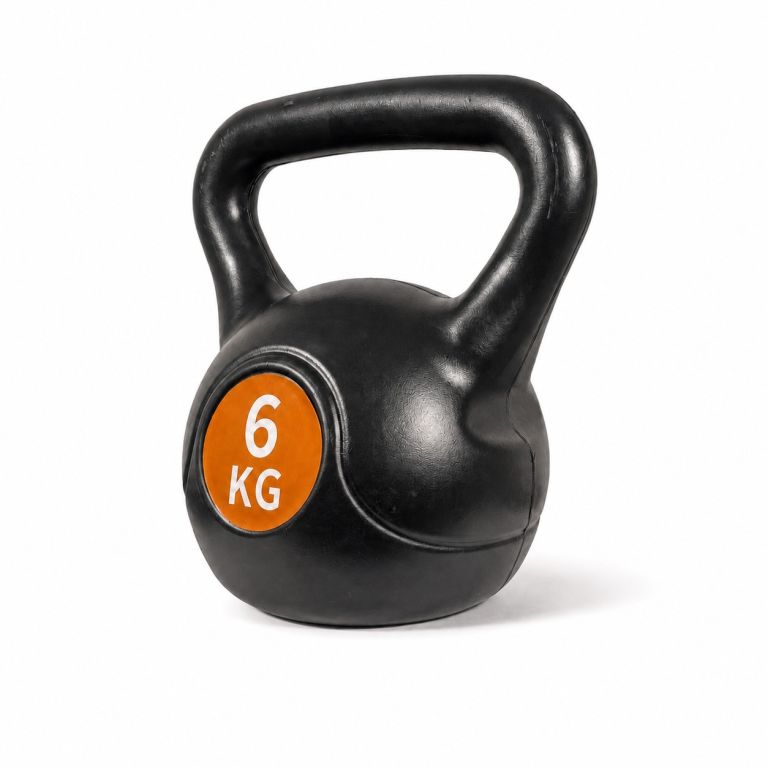 Kettlebell 6 kg plastový FD