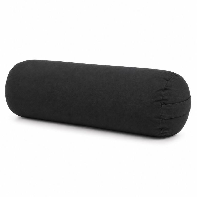 Bolster na jógu válec černý 60 × 20 cm FD