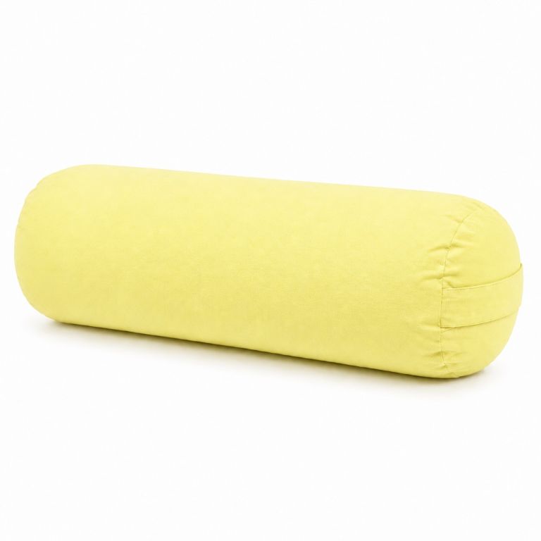 Bolster na jógu válec žlutý 60 × 20 cm FD